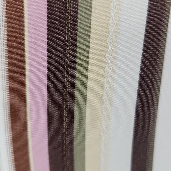 Etro Milano Multi-Color Vertical Striped Long Sleeve Button Down 43 - Picture 10 of 10